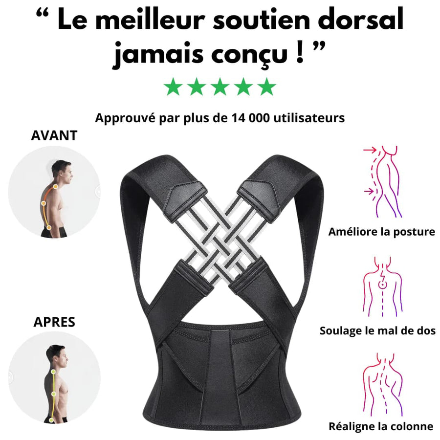 Correcteur de posture Premium | Fit Up™