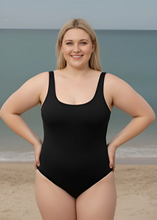 Maillot de Bain Menstruel Côtelé Noir