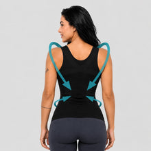 Offre Spéciale 3 Débardeurs Correcteurs de Posture Noir | Fit Up™